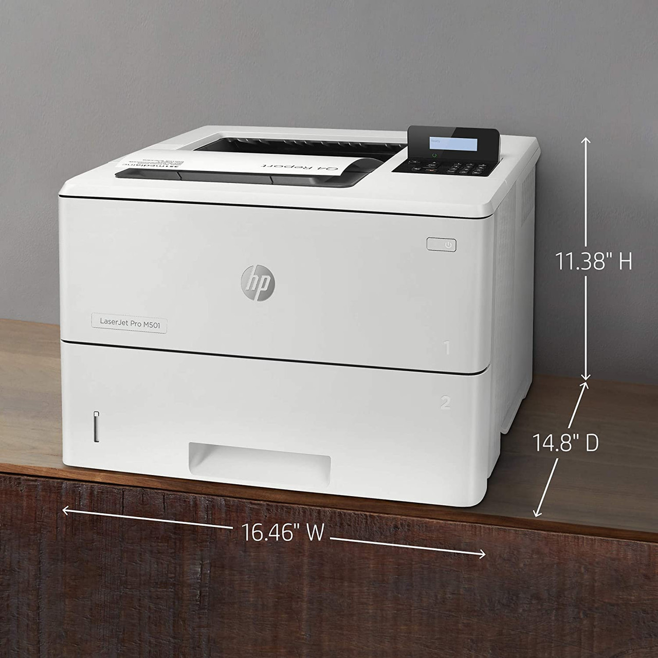HP LaserJet Enterprise M507dn được thiết kế hướng tới môi trường làm việc liên tục, in ấn khối lượng lớn