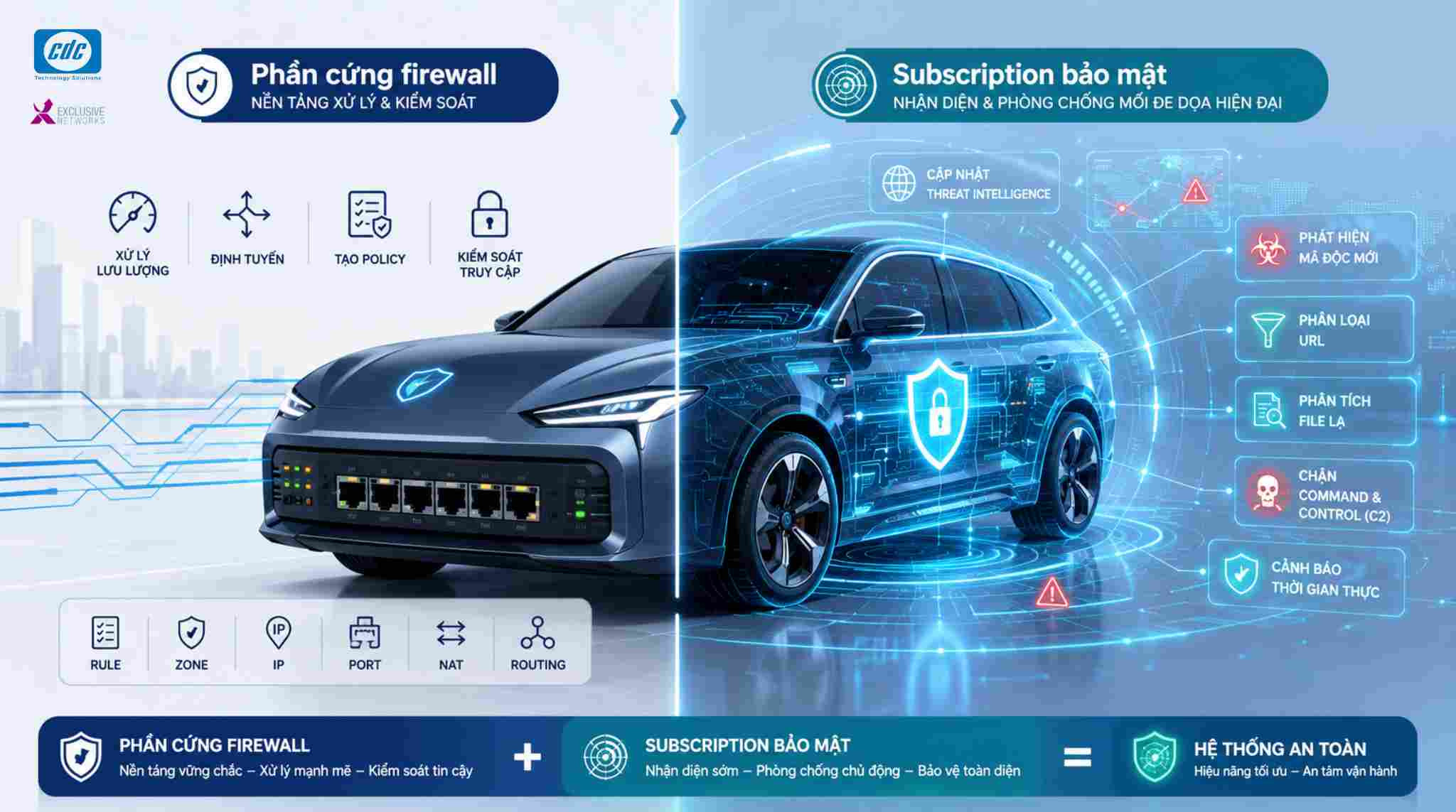 Phần cứng tường lửa vs supscription