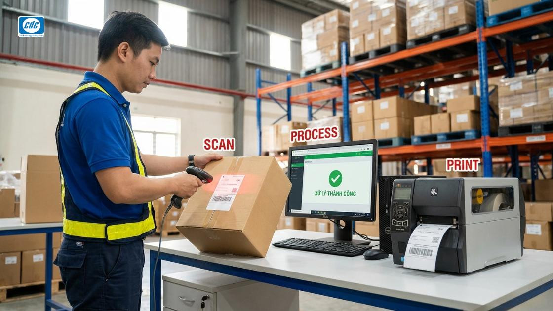 Quy trình pilot PC tại kho