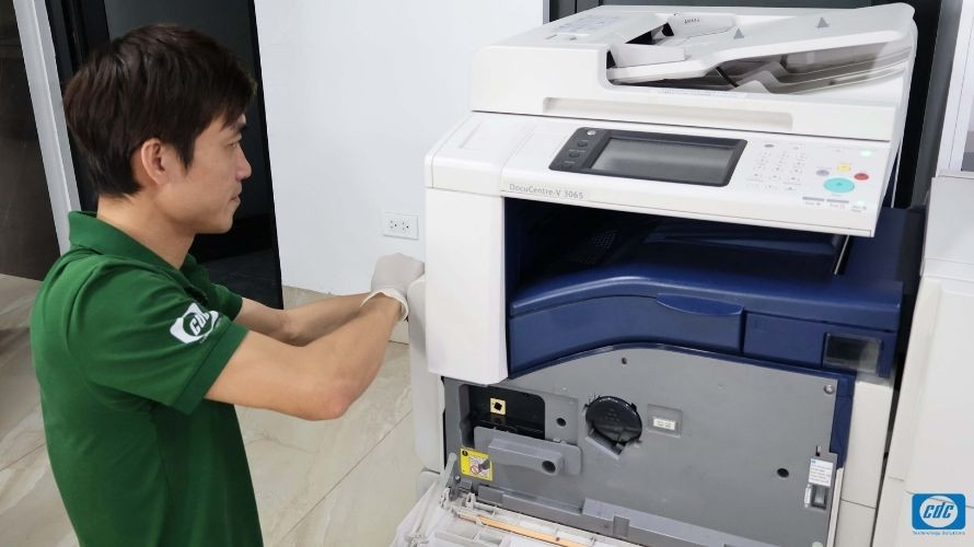 Khách hàng luôn tin tưởng sử dụng dịch vụ cho thuê máy photocopy tại CDC.