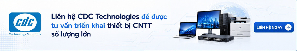 Liên hệ CDC để được tư vấn triển khai thiết bị CNTT.