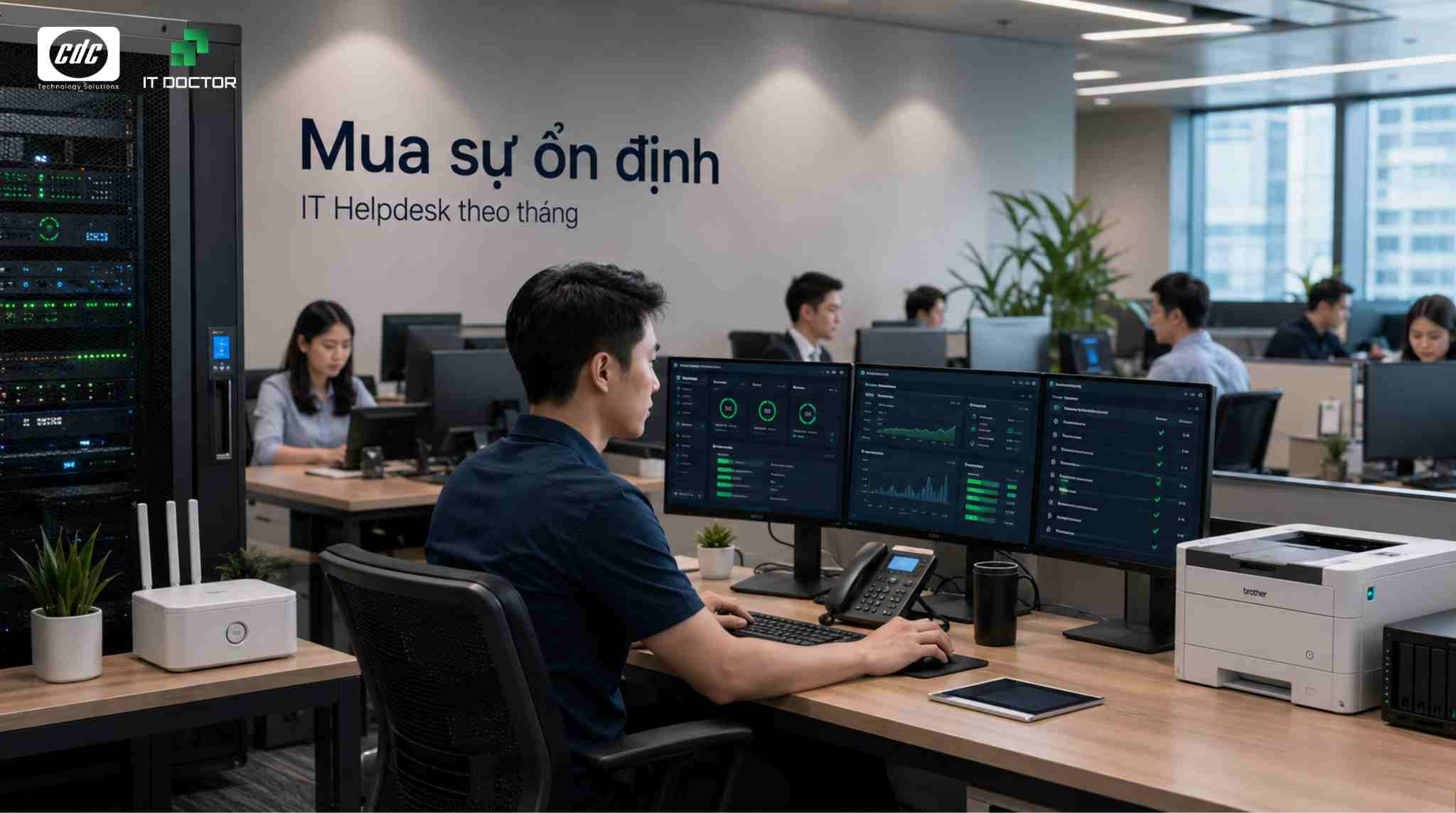 Bản chất dịch vụ IT theo tháng: Bạn đang mua “nhân sự” hay mua “sự ổn định”?