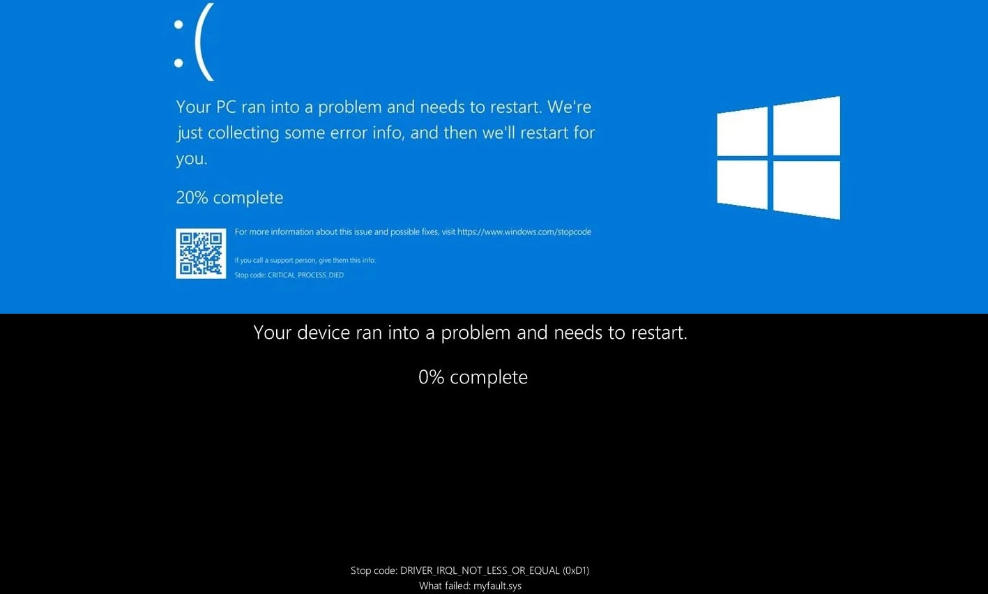 Microsoft dần hoàn thiện giao diện này, giữ nguyên nền xanh đặc trưng suốt nhiều phiên bản Windows – từ Windows 95, XP, 7, 10 đến cả bản đầu tiên của Windows 11.