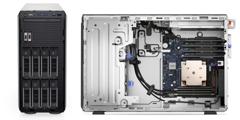 Dell PowerEdge T350 đáp ứng tốt nhu cầu vận hành hệ thống quản lý, dữ liệu hoặc ứng dụng học tập nội bộ