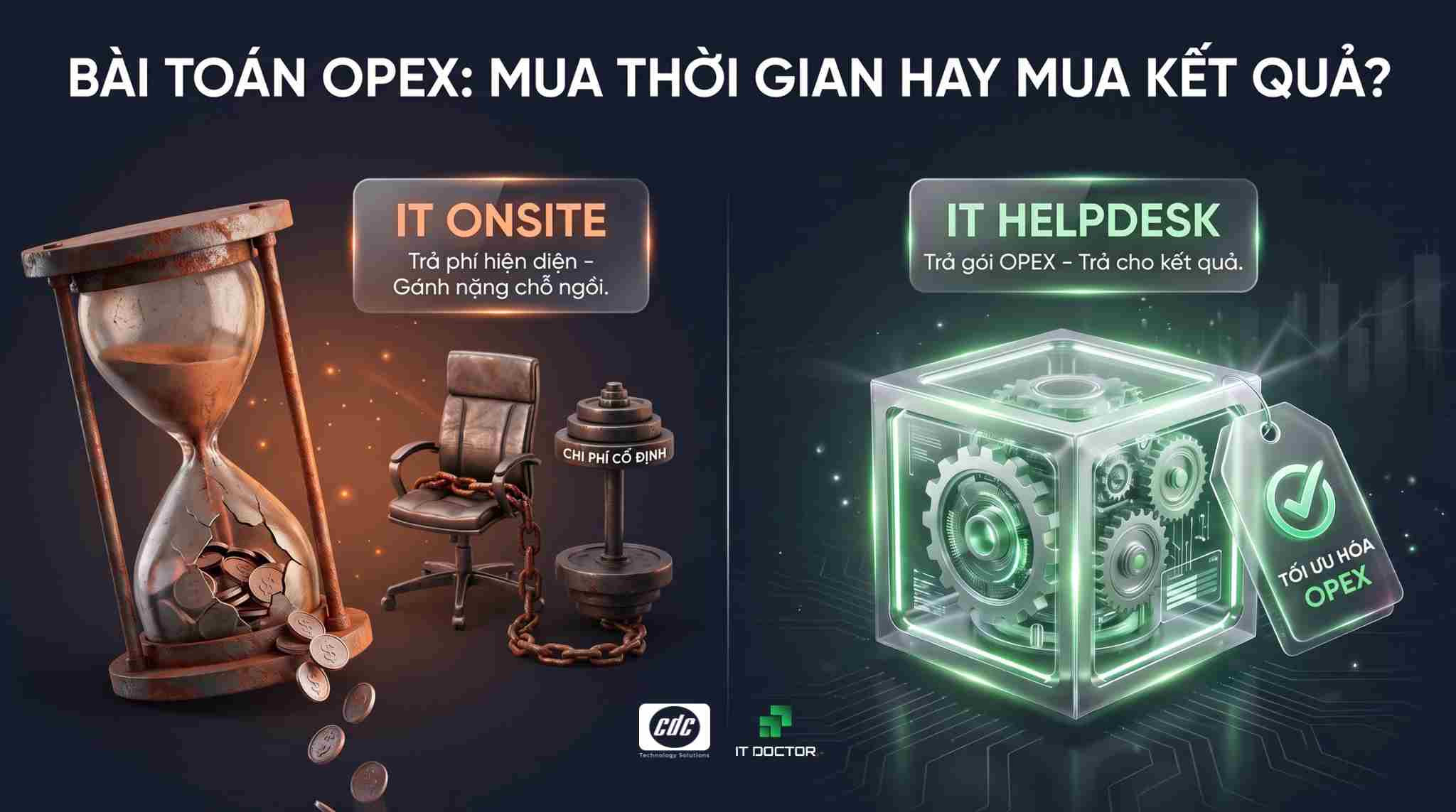 So sánh tiêu chí 3: Bài toán tối ưu chi phí cho CFO