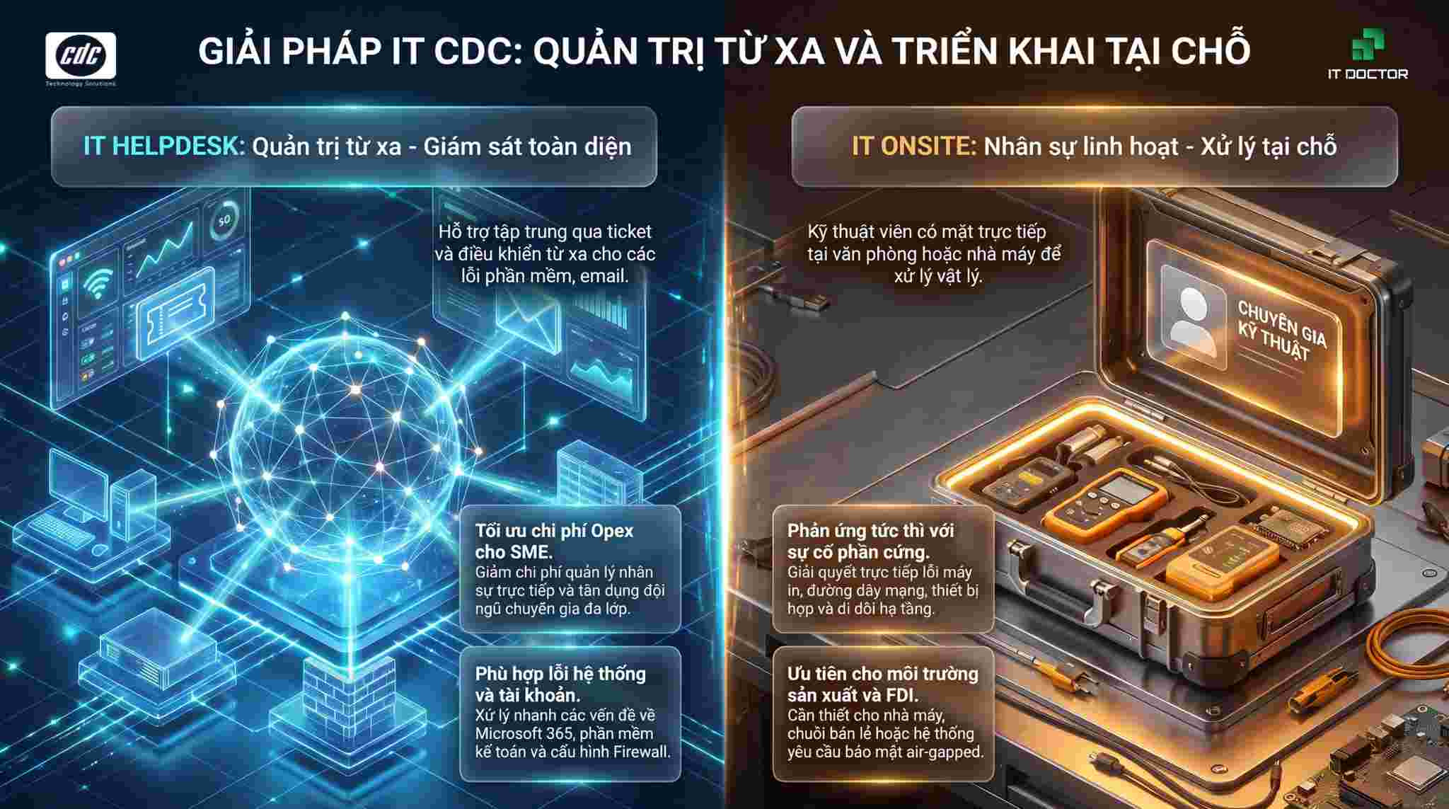 Giải pháp IT từ CDC Technologies
