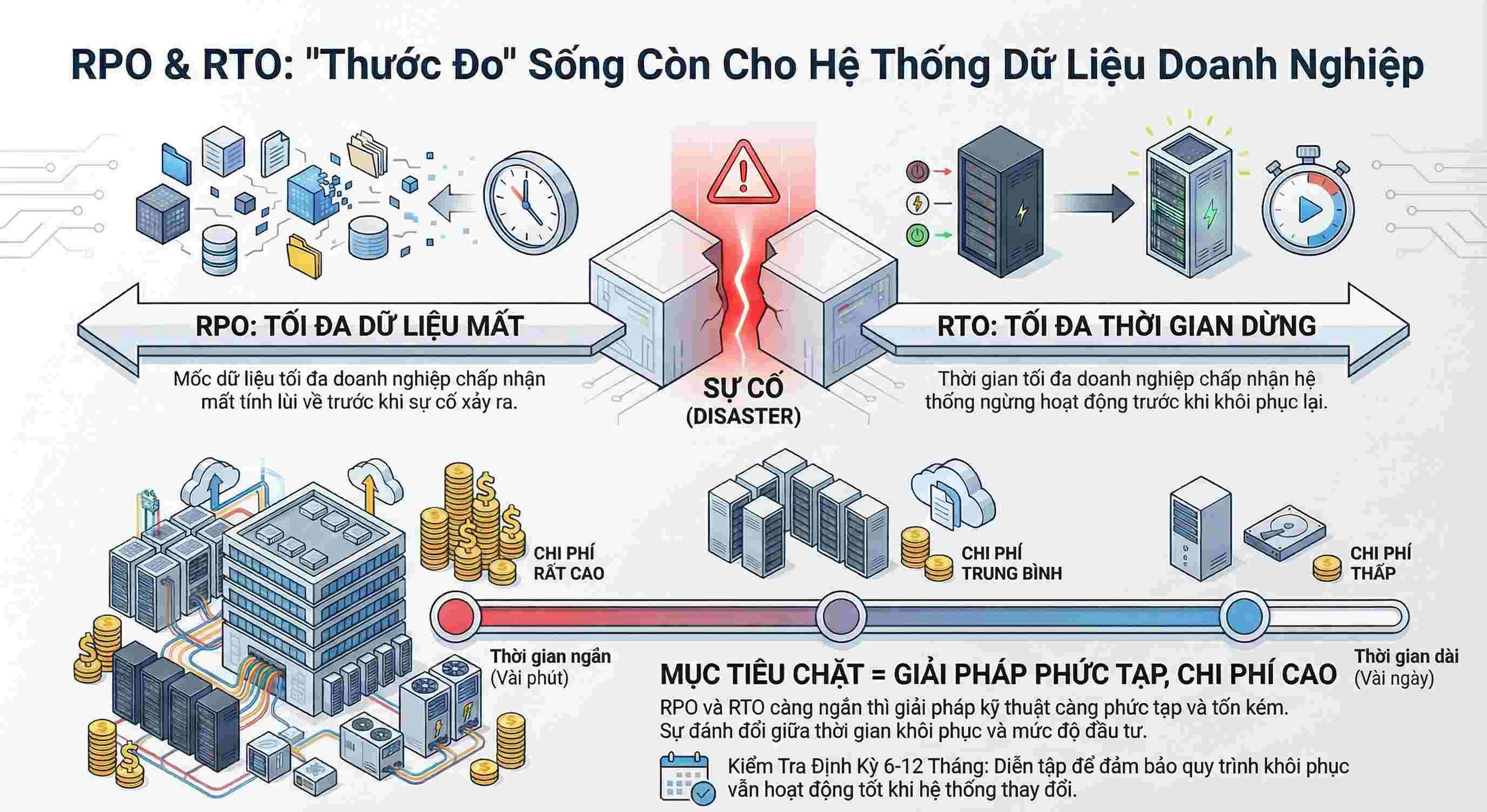 RPO là gì? RTO là gì? Vì sao doanh nghiệp phải quan tâm?
