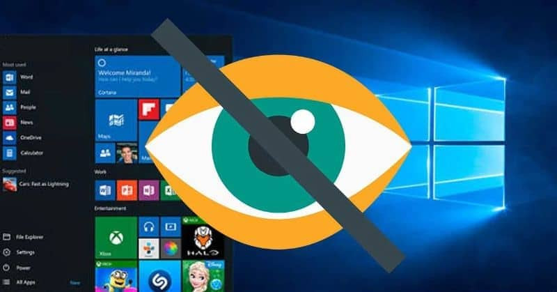 Hướng dẫn cách ẩn ứng dụng trên màn hình máy tính Windows 10