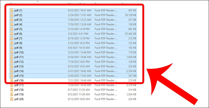 Cách in nhiều file PDF cùng lúc cực đơn giản