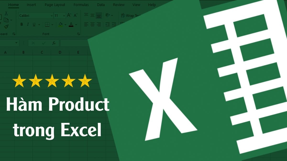 Cách dùng Hàm PRODUCT (hàm nhân) trong Excel đơn giản