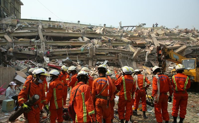 Microsoft dùng AI và vệ tinh để hỗ trợ tìm kiếm nạn nhân động đất Myanmar