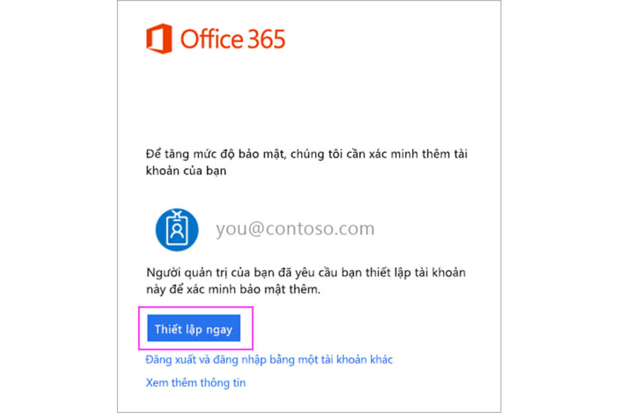 Tăng cường bảo mật trên phần mềm Microsoft Office 365