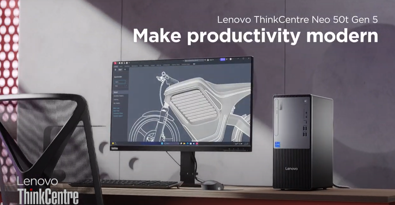 Lenovo Neo 50t Gen 5 Core i5 – PC doanh nghiệp mạnh mẽ, gọn gàng