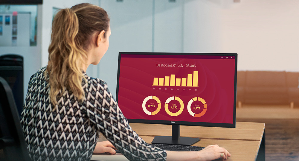 Dell E2725H 27 Inch – Màn hình lớn dễ dùng, thao tác mượt mà cho dân văn phòng