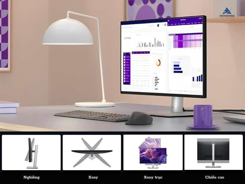 Dell P2225H 21.5 inch – Màn hình IPS FHD 100Hz tối ưu cho dân văn phòng