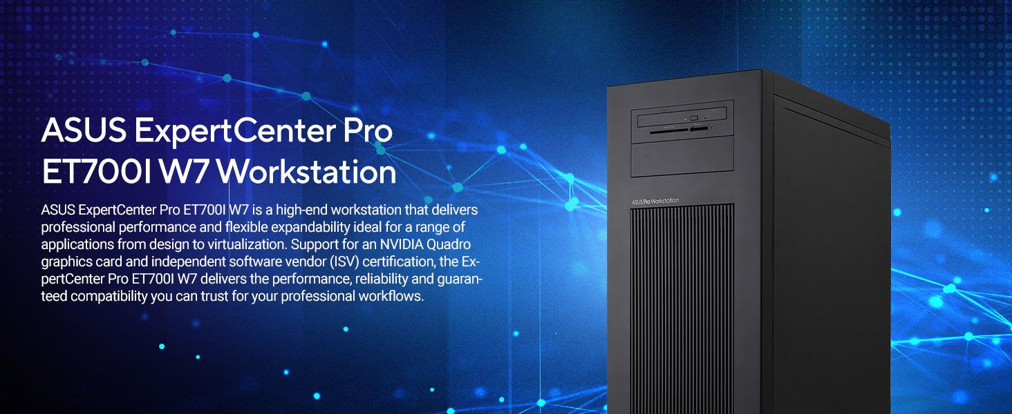 Asus ExpertCenter Pro ET700I W7 – Workstation mạnh mẽ, gọn gàng cho doanh nghiệp