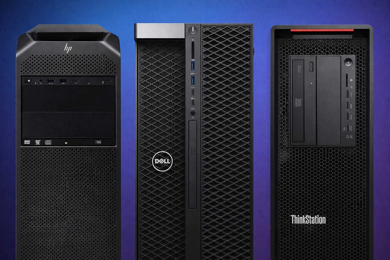 So sánh giải pháp Workstation chuyên dụng: HP, Dell hay Lenovo?