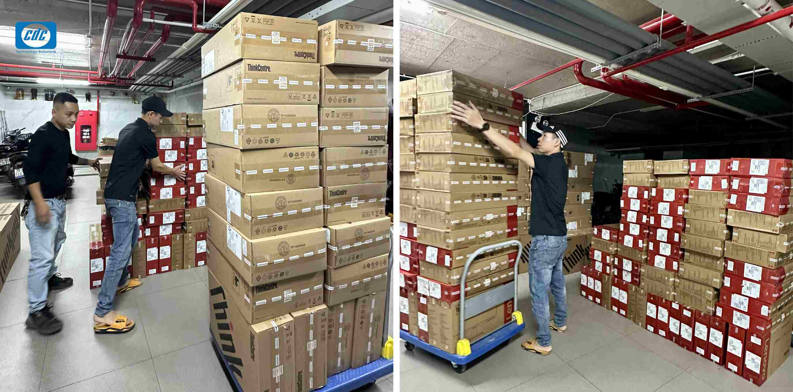 CDC Technologies bàn giao PC và màn hình Lenovo cho khách tỉnh – Đảm bảo nguồn hàng sẵn kho