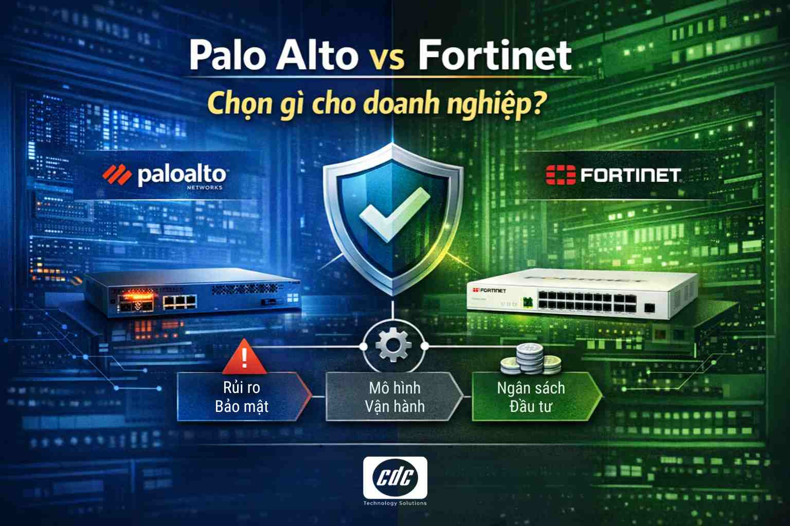 So sánh Palo Alto với Fortinet: Nên chọn giải pháp nào cho doanh nghiệp?