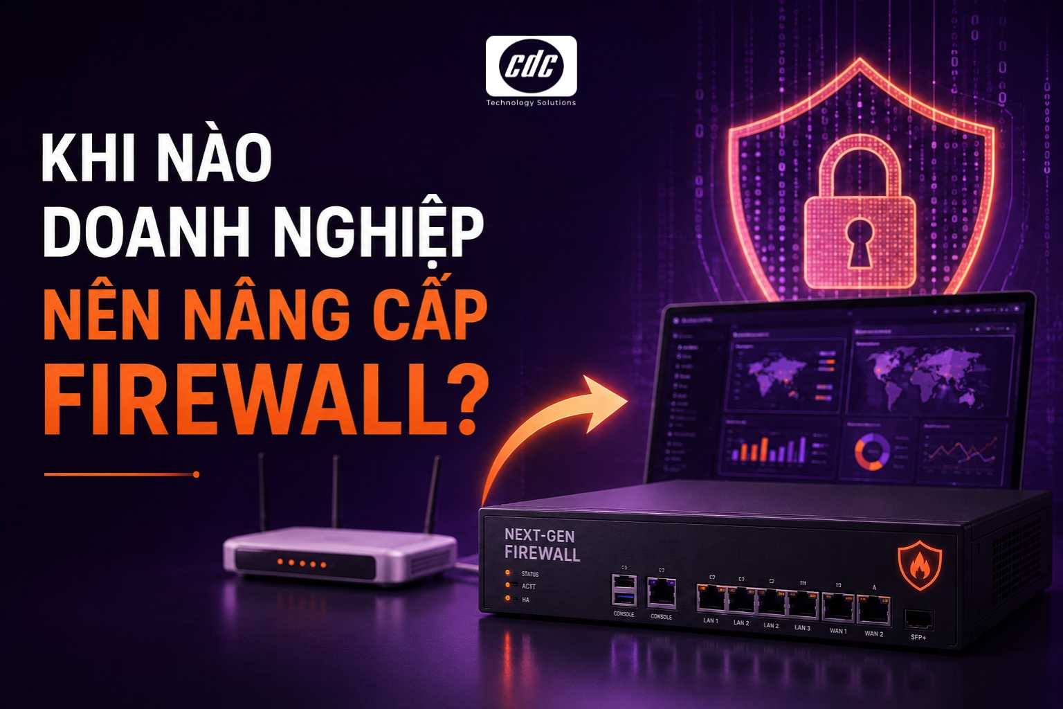 Khi nào doanh nghiệp cần nâng cấp Firewall thay vì dùng router/firewall cơ bản?