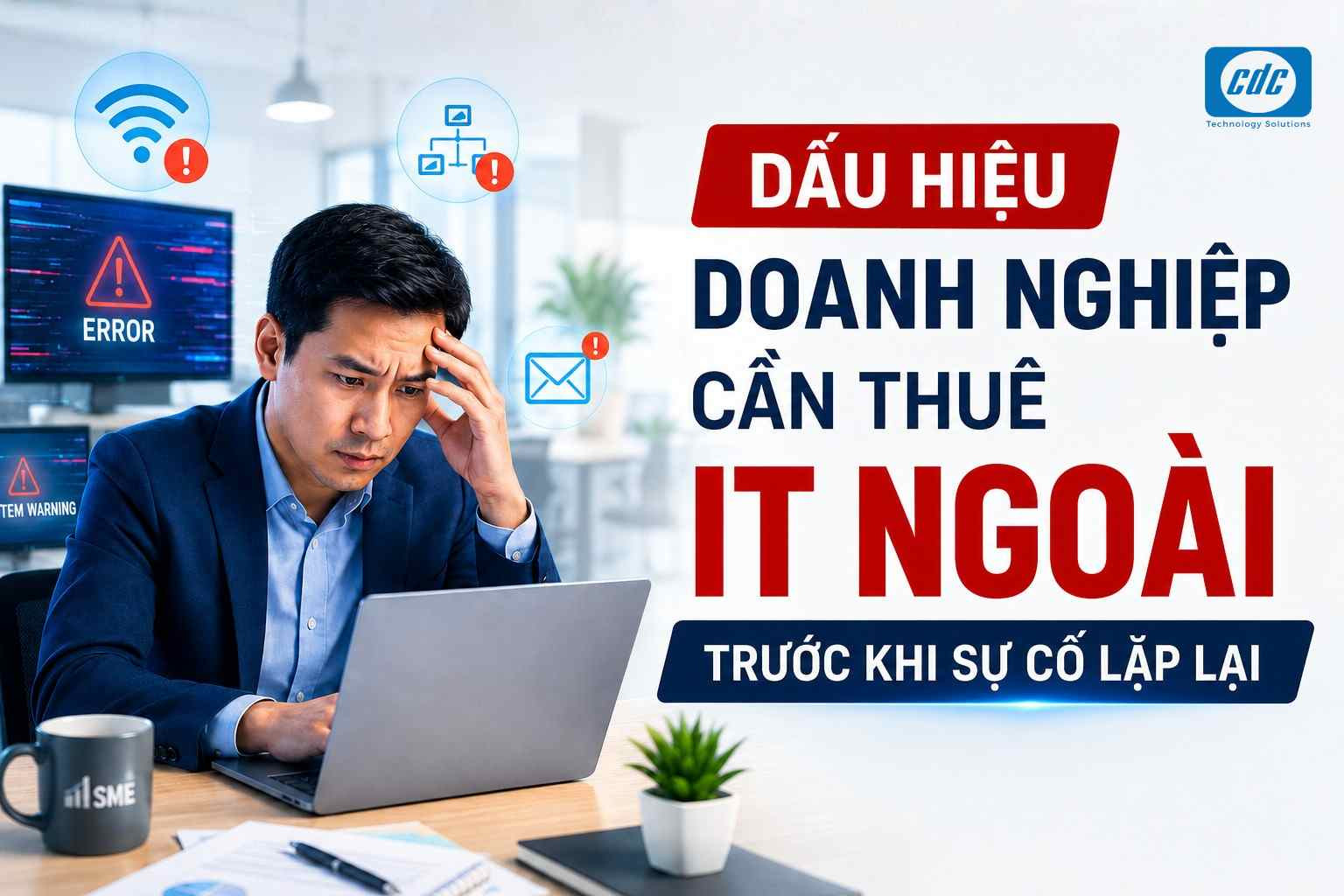 Dấu hiệu doanh nghiệp cần thuê IT ngoài trước khi sự cố lặp lại