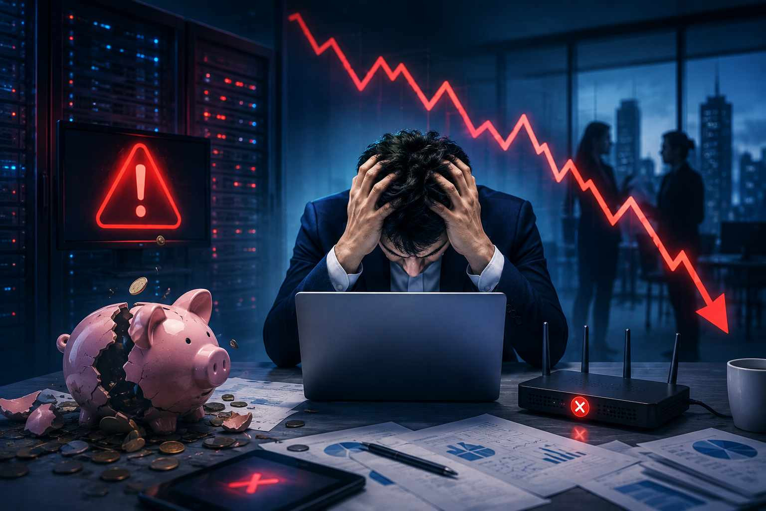 Chi phí ẩn IT khi doanh nghiệp bị gián đoạn vì lỗi hệ thống IT