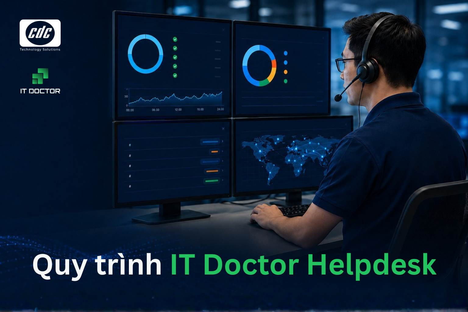Quy trình triển khai IT Doctor Helpdesk: Chuẩn hóa vận hành CNTT cho doanh nghiệp