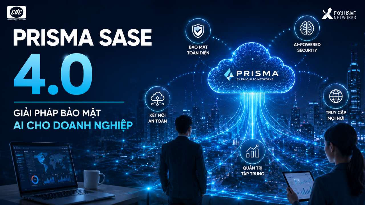 Prisma SASE 4.0: Giải pháp bảo mật AI và truy cập an toàn cho doanh nghiệp