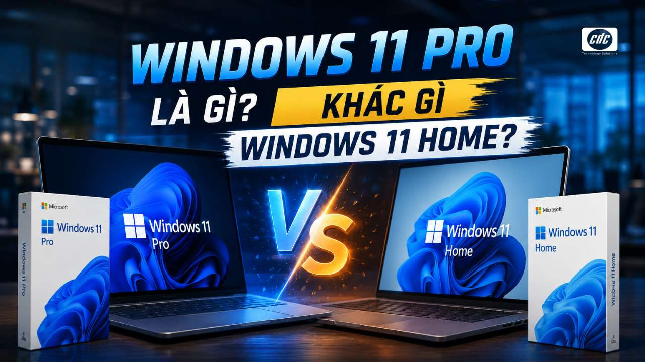Windows 11 Pro là gì và khác gì Windows 11 Home?