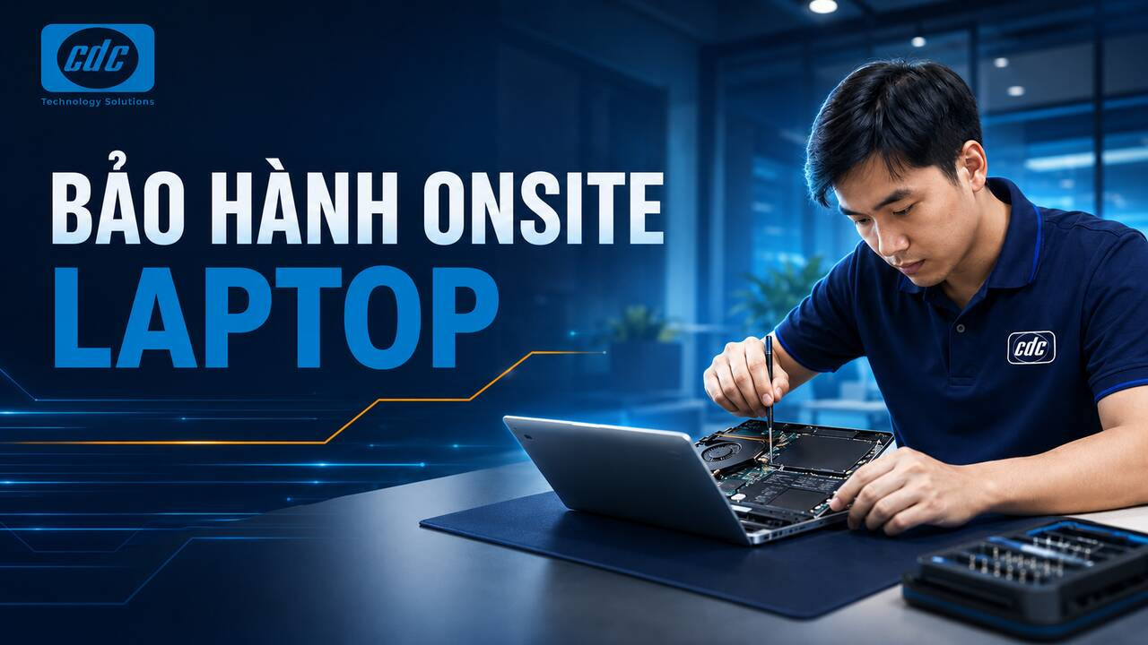 Bảo hành onsite laptop quan trọng thế nào với doanh nghiệp?