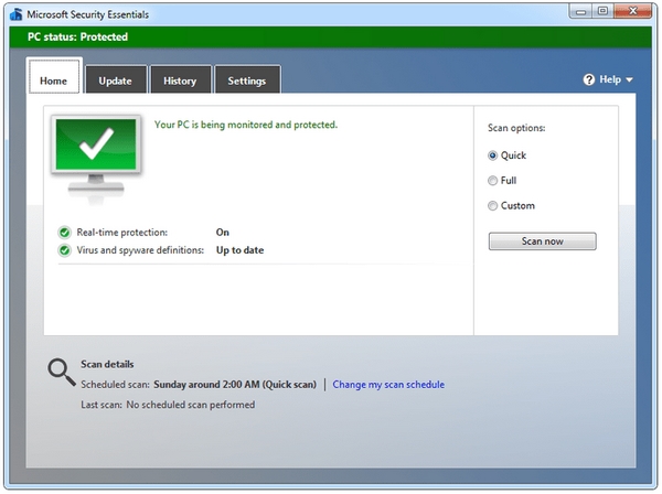 Microsoft Security Essentials có tốt không 2