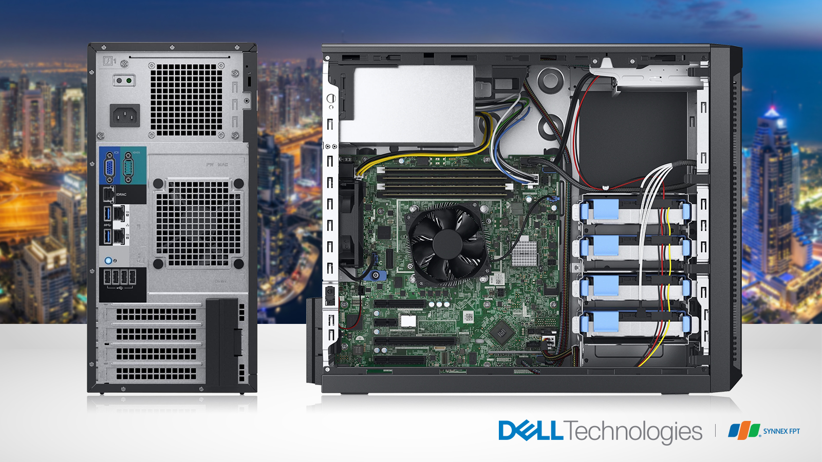 Máy chủ DellEMC PowerEdge T140 - Máy chủ đa năng tầm trung mạnh mẽ