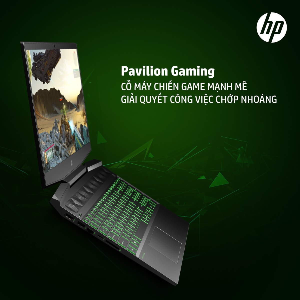 HP PAVILION GAMING CỖ MÁY CHIẾN GAME MẠNH MẼ, GIẢI QUYẾT CÔNG VIỆC CHỚP NHOÁNG