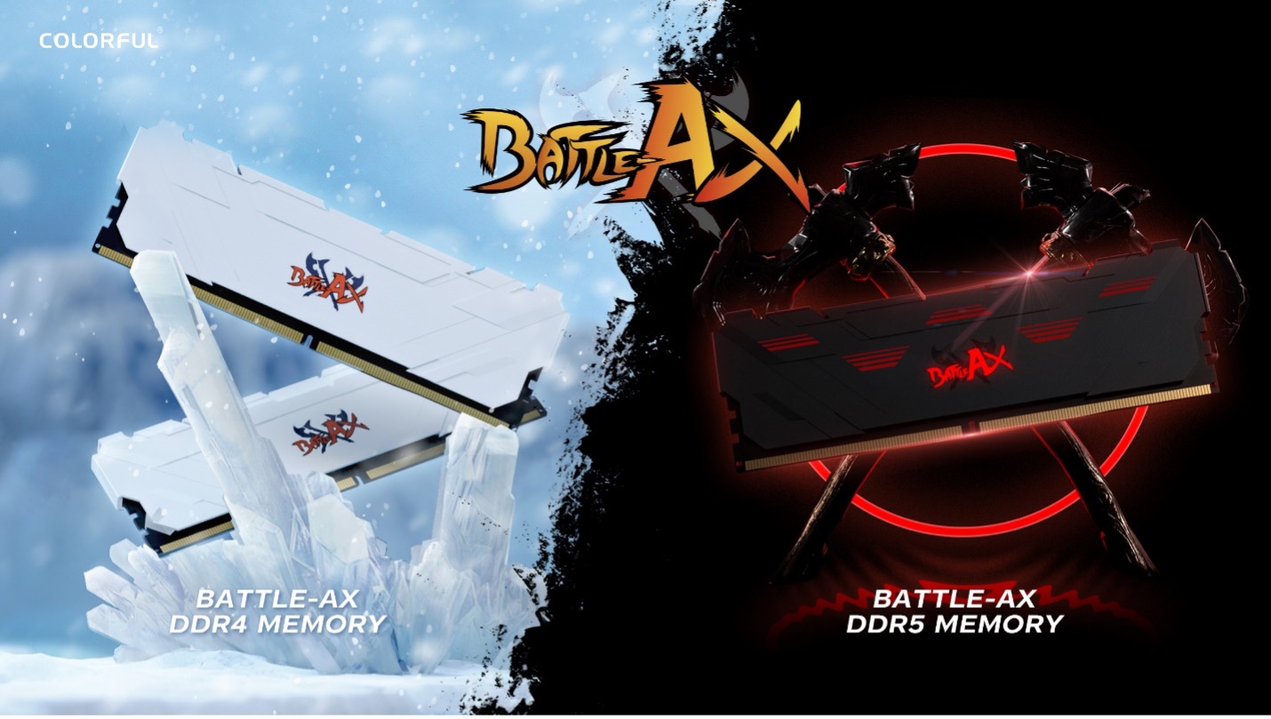 COLORFUL ra mắt dòng RAM Battle-Ax DDR5 và DDR4 mới!