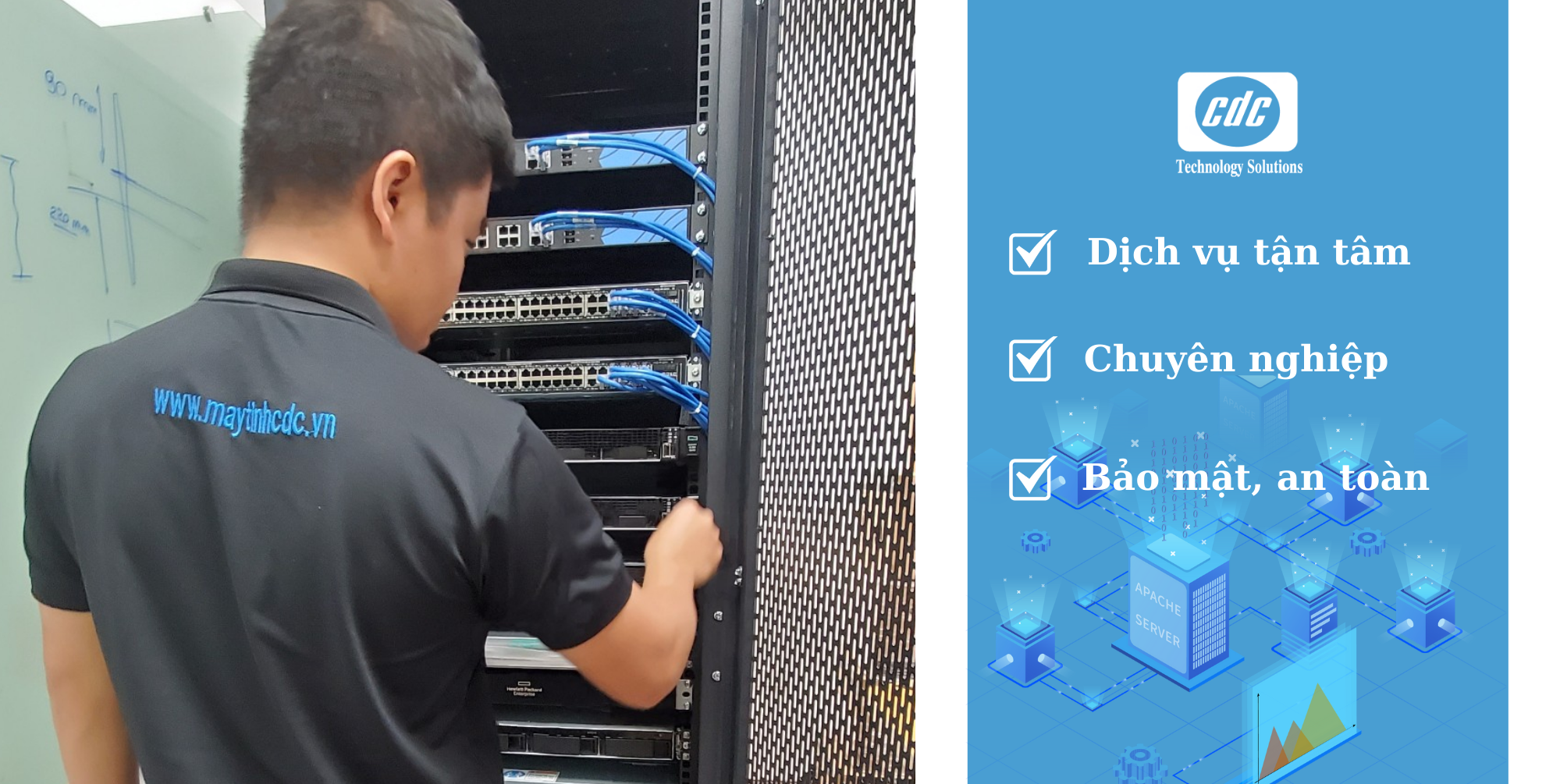 Xây dựng hạ tầng một phòng sever cần chú ý những gì?