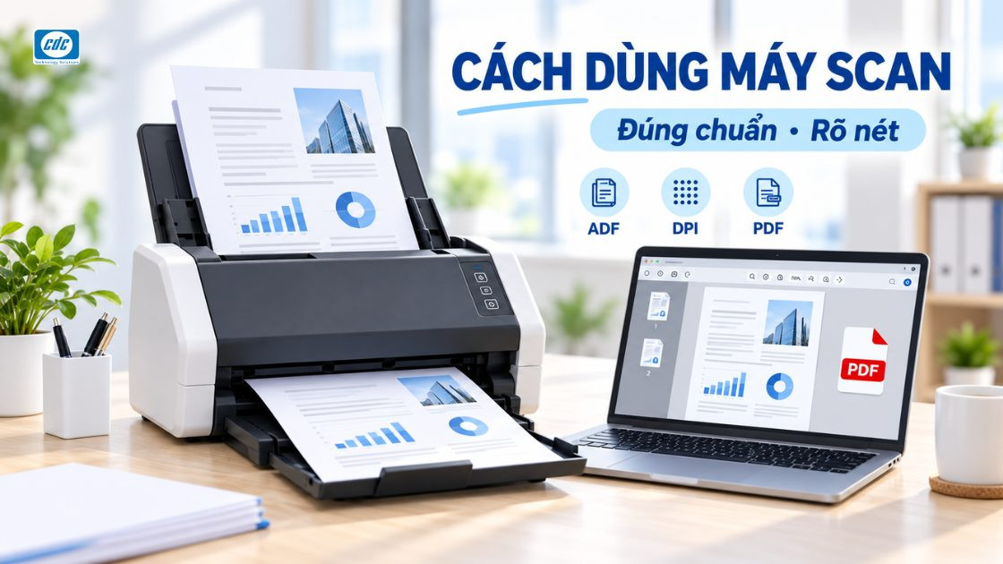 Cách sử dụng máy scan chi tiết, đúng chuẩn và rõ nét