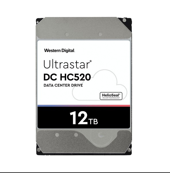 Ổ cứng WD Enterprise Ultrastar DC HC520 12TB 7200 RPM 256MB