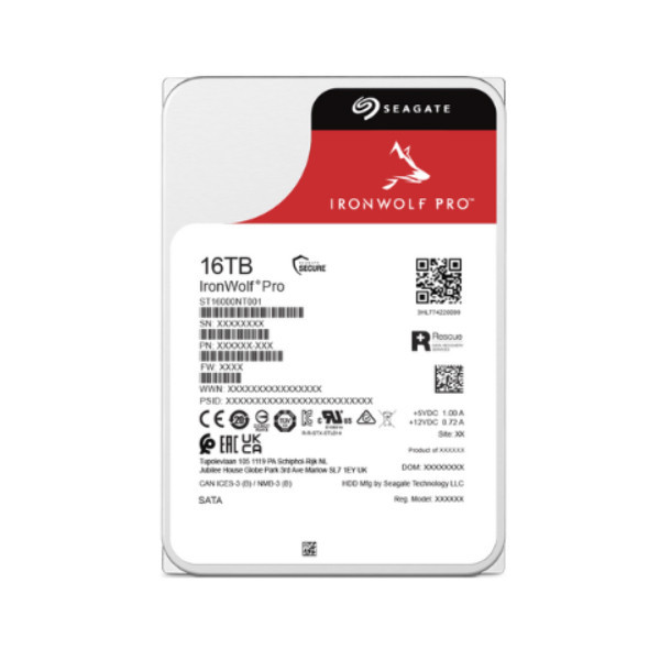 Ổ cứng Seagate Ironwolf Pro 16TB SATA 7200rpm 256MB cache