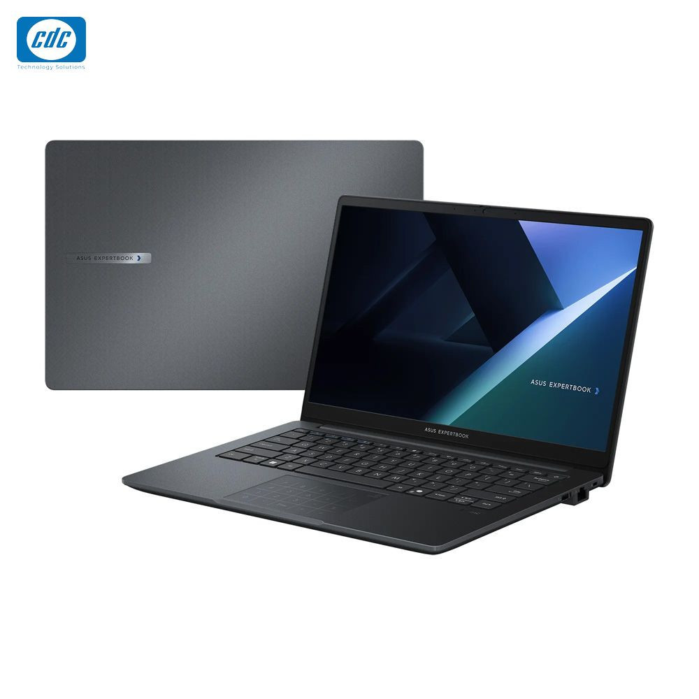 Laptop ASUS ExpertBook B1 BM1403CDA-S61611W thiết kế gọn, màn hình 14 inch và cổng kết nối văn phòng.
