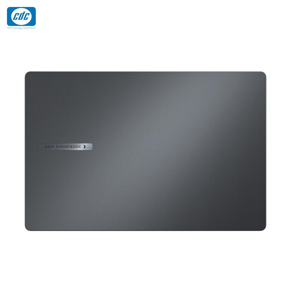 Laptop ASUS ExpertBook B1 BM1403CDA-S61611W mặt lưng màu xám, thiết kế gọn cho văn phòng.