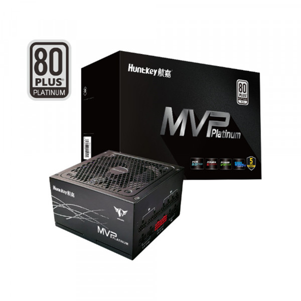 Nguồn máy tính Huntkey MVP P1000 - 1000W 80 Plus PLATINUM PCIe 5.0