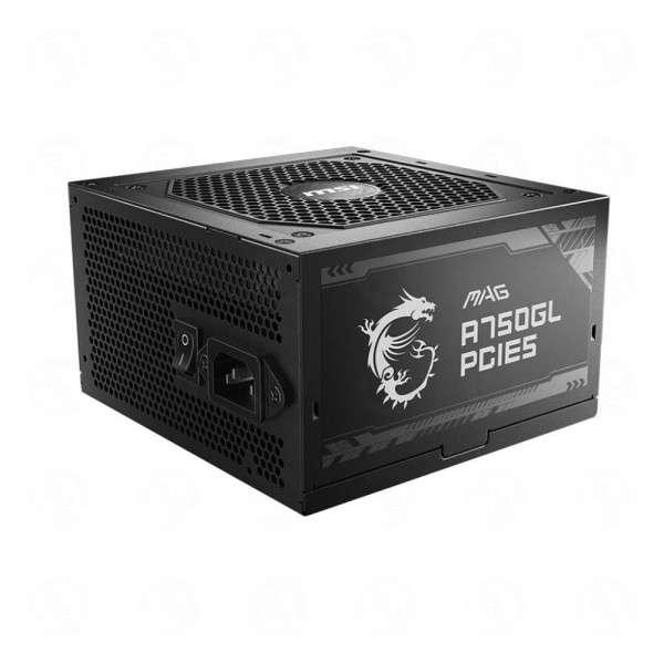 Nguồn máy tính MSI MAG A750GL - 750w ( ATX 3.0, PCIe 5.0, Full Modullar)