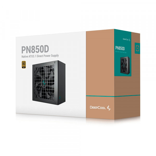 Nguồn Deepcool PN850D 850W ATX 3.1 Non-Modular