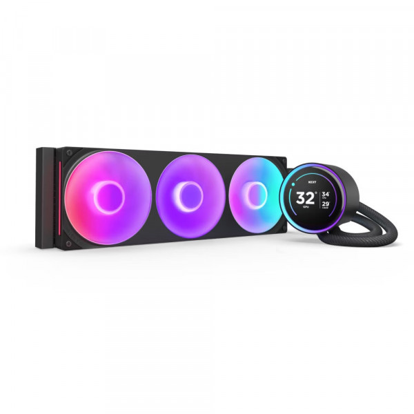 Bộ Tản Nhiệt Nước NZXT KRAKEN ELITE 360 RGB V2 BLACK 360mm (RL-KR36E-B2)
