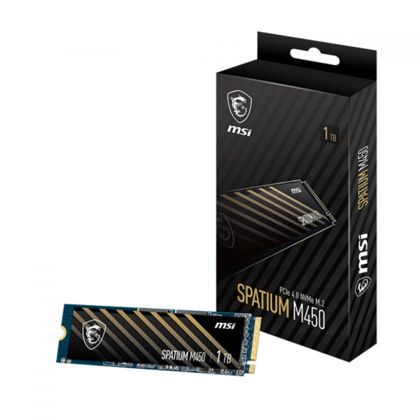 Ổ cứng SSD MSI SPATIUM M450 500GB NVMe 2280 PCIe Gen 4x4