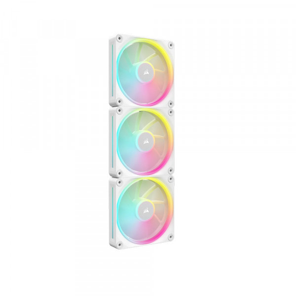 Bộ 3 quạt máy tính Corsair iCUE LINK LX120 RGB White CO-9051030-WW