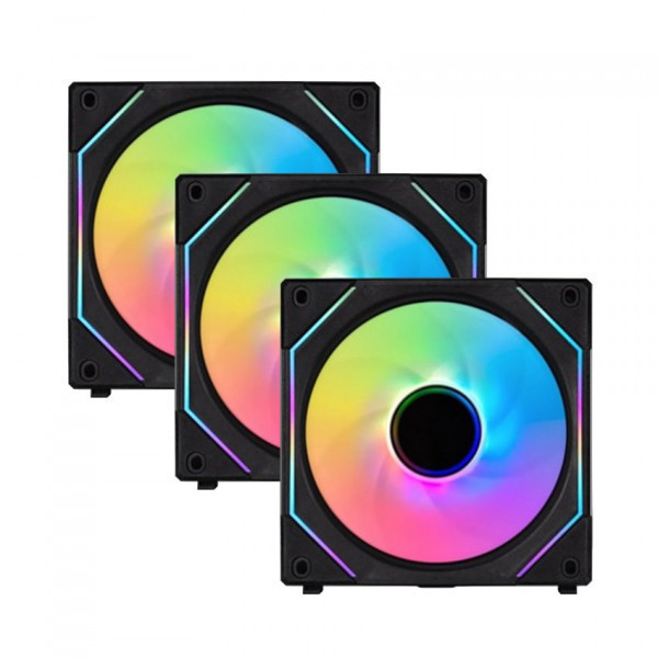 Quạt Máy Tính Lian Li SL-INF Wireless 120-3 Black - 12SLIN1W3B