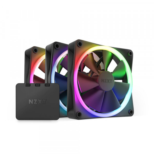 Fan Case NZXT Bộ 3 Fan F120RGB Duo Black(Triple)
