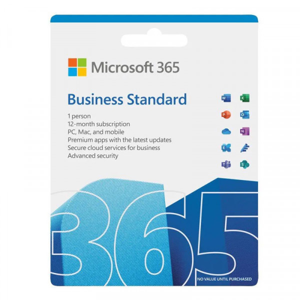 Dịch vụ điện toán đám mây Microsoft 365 Business Standard  - 12 tháng