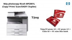 Máy photocopy Ricoh MP2001L (Copy/ Print/ Scan/DADF/ Duplex/20 trang/phút)